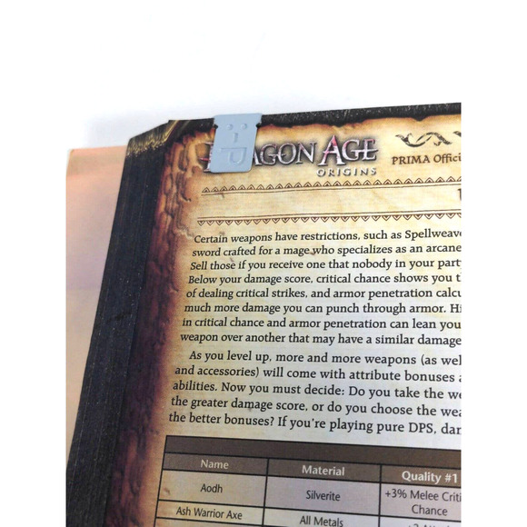 Dragon Age: Origins - Prima Official Game Strategy Guide / Manual GOOD - Picture 4 of 7